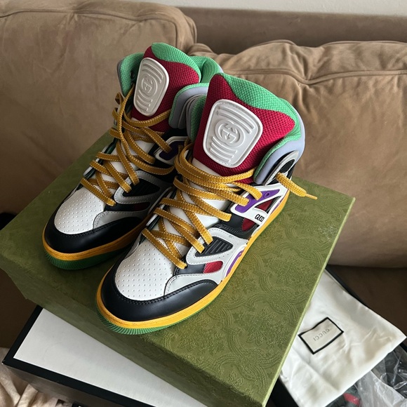 Gucci Basketball sneaker Men size 8 Brand New Gucci Size 7 = a Us 8 - Picture 3 of 6